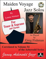 Maiden Voyage Jazz Solos for Tenor Sax BK/CD cover Thumbnail